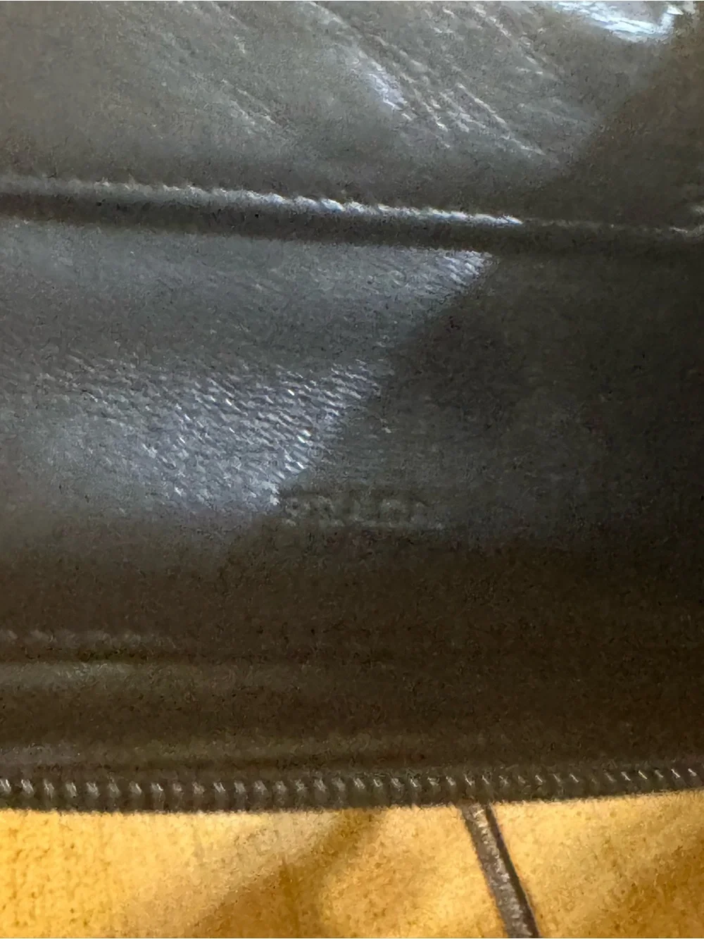 Prada Black Nylon Zip Wallet with COA